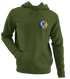 Memphis University - Premium Grateful Dead Left Chest Hoodie - Military Green