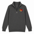 Germany FIFA World Cup - Premium Grateful Dead Quarter-Zip Pullover - Charcoal - 6