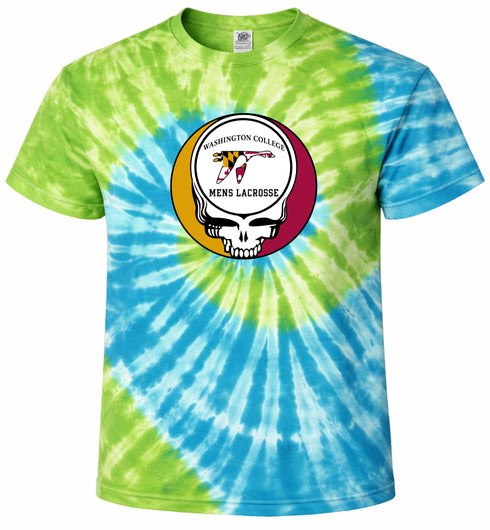 1442 - Custom Stealie Tie-Dye