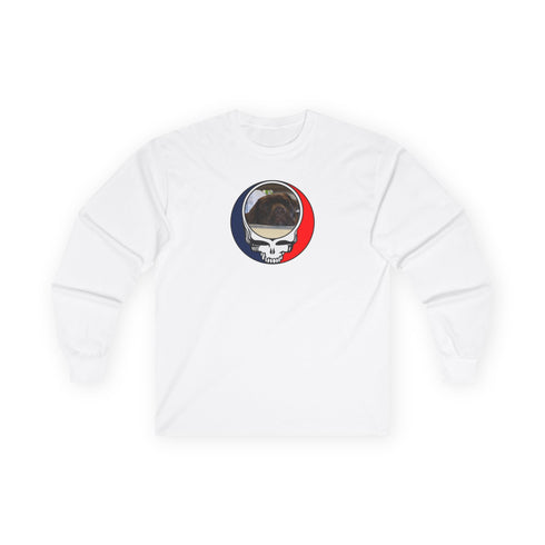 Custom Dog Stealie Grateful Dead Long Sleeve Tee (146)