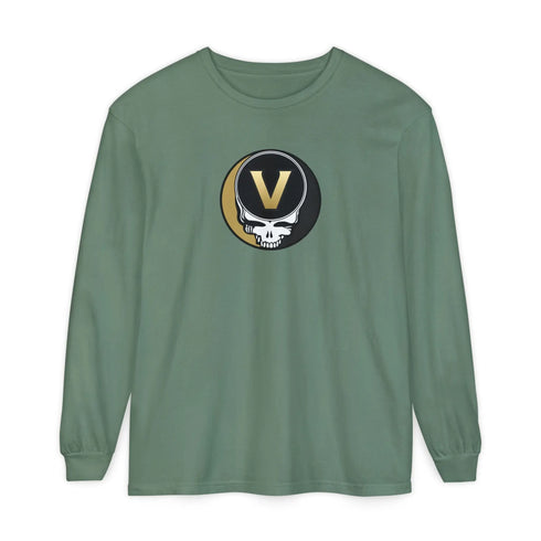 Grateful Dead - Vanderbilt Garment-Dyed Long Sleeve T-Shirt - StealieShop