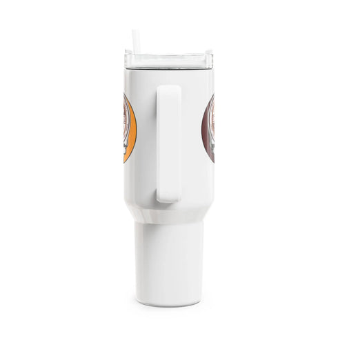 Grateful Dead - Washington Commanders Stealie "Fat Man" Tumbler, Double Insulated 40oz Travel Mug - StealieShop