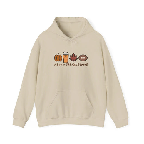 Life is dead. Happy Thanksgiving Unisex Heavy Blend Hoodie