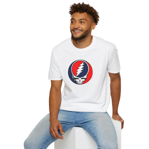 Classic Grateful Dead Steal Your Face Tee Printify