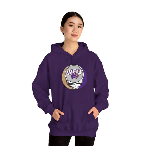 Western Carolina University Grateful Dead Unisex Heavy Blend Hoodie - Hooded Sweatshirt - StealieShop