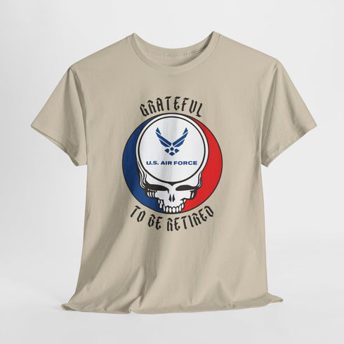 Retired Air Force Custom Stealie Unisex Grateful Dead T-Shirt