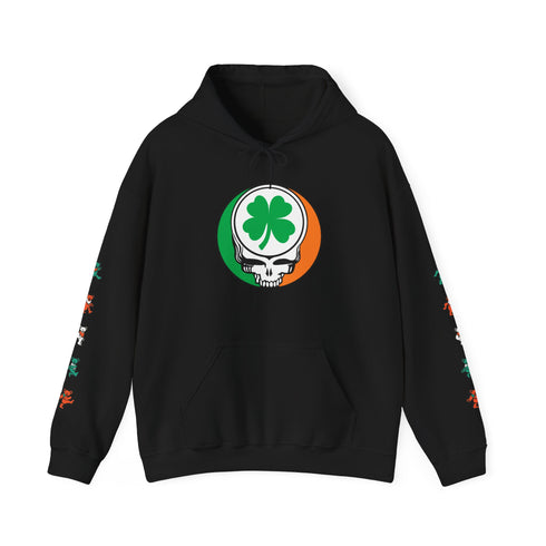 Irish Stealie with Dancing Bears Sleeves Premium Unisex Hoodie