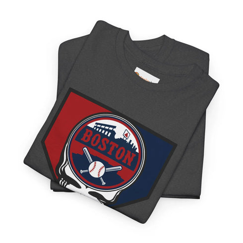 Grateful Dead - Home Run Collection: Boston Edition Grateful Dead Steal Your Face T-Shirt - StealieShop