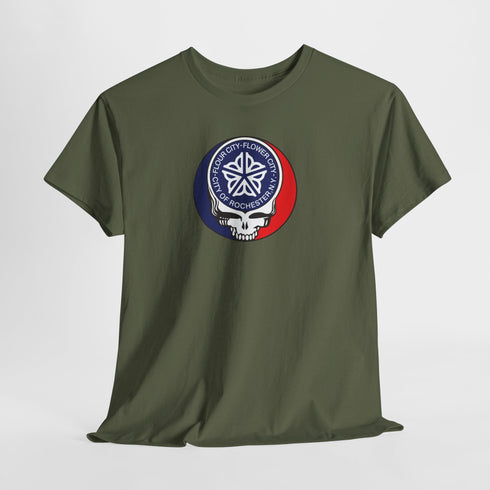 Custom Rochester City Stealie Unisex Grateful Dead T-Shirt