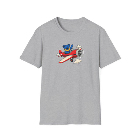 Flyin' Bear - Life is dead. Grateful Dead T-Shirt