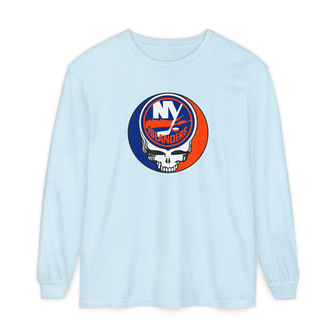 New York Islanders Vineyard Collection Unisex Garment-Dyed Long Sleeve T-Shirt
