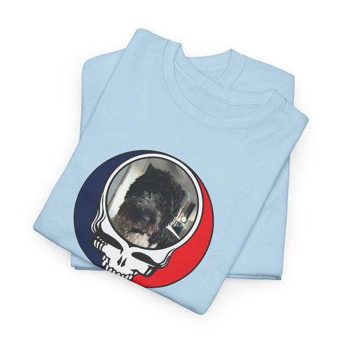 Custom Dog Stealie Unisex Grateful Dead T-Shirt (120)