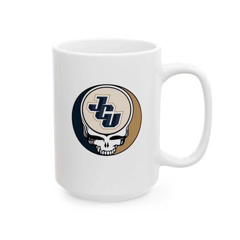 Grateful Dead - John Carroll University Stealie Ceramic Mug 15 ounce - StealieShop