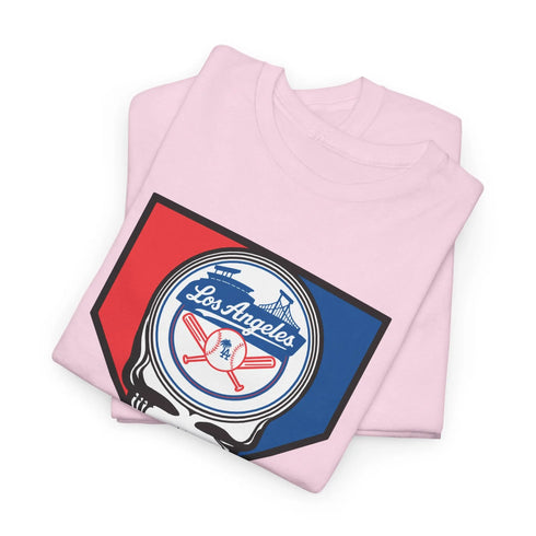 Grateful Dead - Home Run Collection: Los Angeles Edition Grateful Dead Steal Your Face T-Shirt - MLB - StealieShop