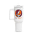 Grateful Dead - Virginia Tech Stealie "Fat Man" Tumbler, Double Insulated 40oz Travel Mug - StealieShop