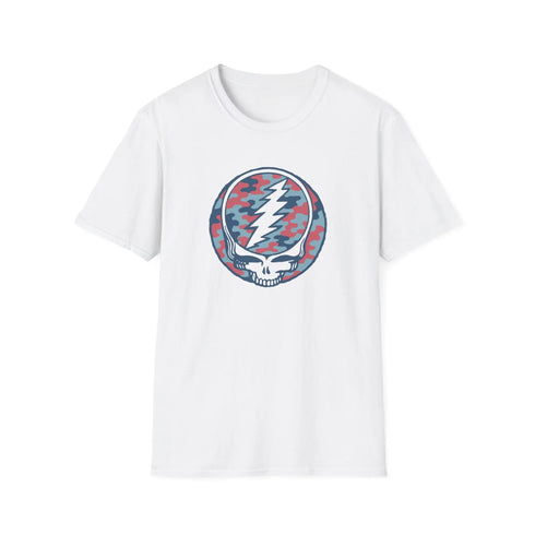 Grateful Dead - Camo Stealie Color Match Vineyard Collection Grateful Dead TShirt - StealieShop