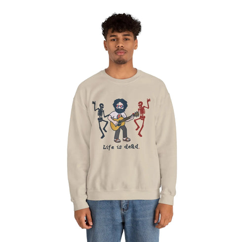 Grateful Dead - Jarry's Jammin' | Life is dead. Crewneck Sweatshirt - StealieShop