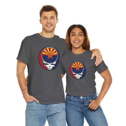 Grateful Dead - Arizona State Flag Stealie Grateful Dead T-Shirt - StealieShop