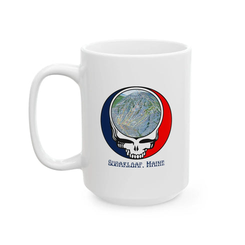 Sugarloaf Trail Map Stealie 15oz Ceramic Mug