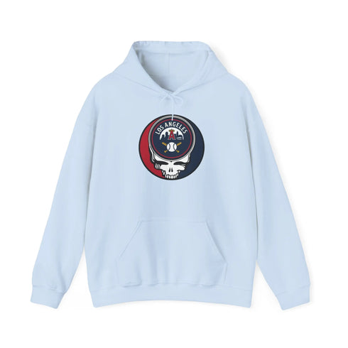 Grateful Dead - Los Angeles Angels Grateful Dead Unisex Heavy Blend Hoodie - Hooded Sweatshirt - StealieShop