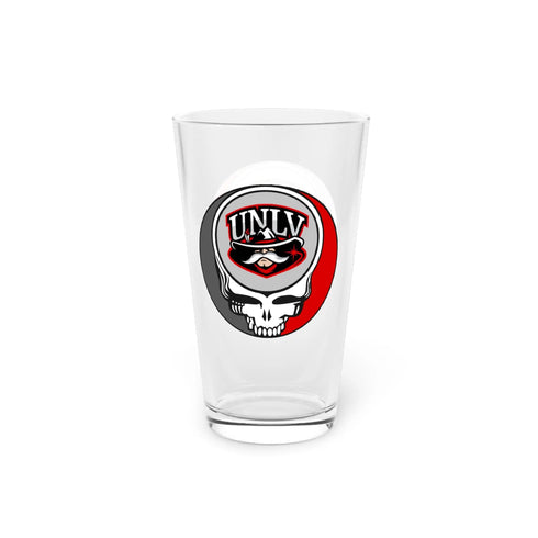 UNLV Grateful Dead Stealie Pint Glass, 16oz - StealieShop