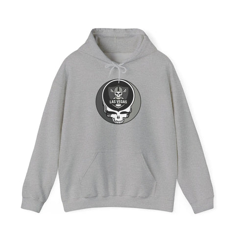 Grateful Dead - Las Vegas Raiders Stealie Grateful Dead Hooded Sweatshirt - NFL - StealieShop