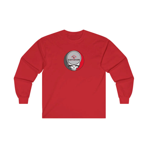 Davidson College Grateful Dead Long Sleeve Tee - StealieShop