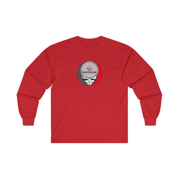 Davidson College Grateful Dead Long Sleeve Tee - StealieShop