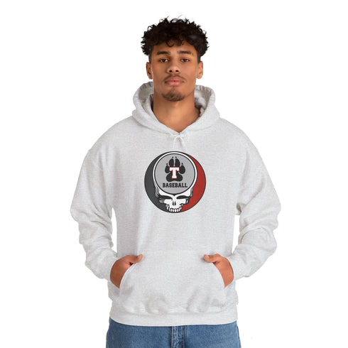 Thomas College Baseball Grateful Dead Unisex Heavy Blend Hoodie StealieShop