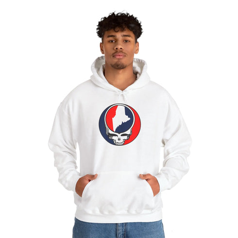 State of Maine Grateful Dead Unisex Heavy Blend Hoodie StealieShop
