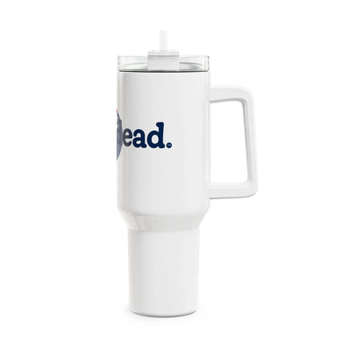 Grateful Dead - Life is dead. Signature "Fat Man" Tumbler, Double Insulated 40oz Travel Mug - StealieShop