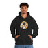 Grateful Dead - Classic Washington Redskins Stealie Grateful Dead Hooded Sweatshirt - NFL Fan Apparel - StealieShop