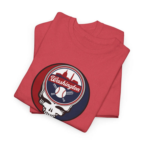 Grateful Dead - Washington Baseball Grateful Dead Steal Your Face T-Shirt - MLB - StealieShop
