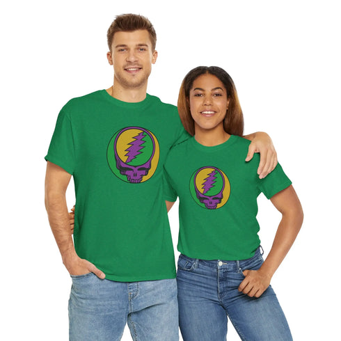 Mardi Gras Grateful Dead T-Shirt StealieShop