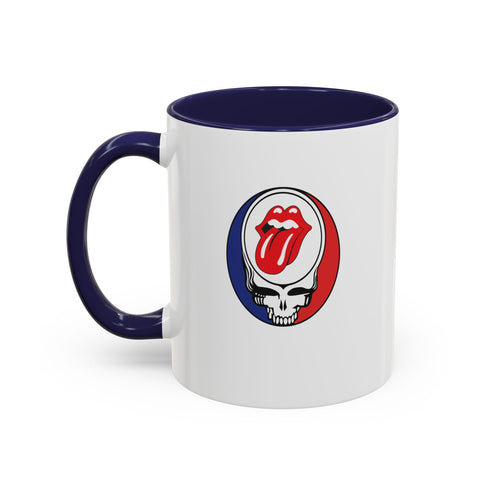 Grateful Dead x Rolling Stones Stealie Coffee Mug (11oz or 15oz) - StealieShop