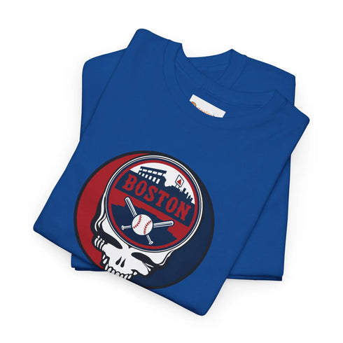 Grateful Dead - Boston Red Sox Grateful Dead Steal Your Face T-Shirt - StealieShop