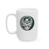 Grateful Dead - New York Jets Stealie Ceramic Coffee Mug - NFL - StealieShop