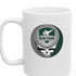 Grateful Dead - The Gridiron Collection: New York Jets Stealie Ceramic Coffee Mug - NFL - StealieShop