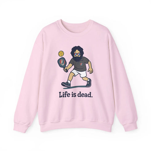 Grateful Dead - Jerry's in A Pickle | Life is dead. Crewneck Sweatshirt - StealieShop