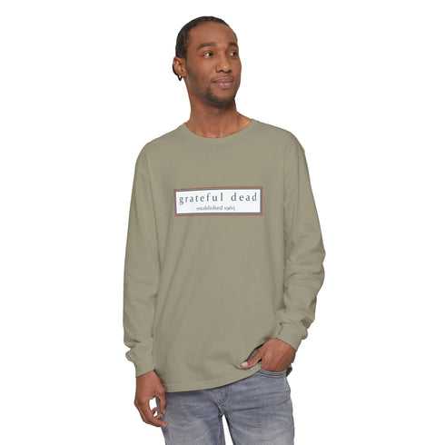 Grateful Dead - The Wolf Vineyard Collection Garment-Dyed Long Sleeve T-Shirt - StealieShop