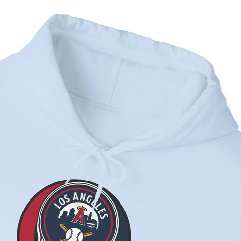 Grateful Dead - Los Angeles Angels Grateful Dead Unisex Heavy Blend Hoodie - Hooded Sweatshirt - StealieShop