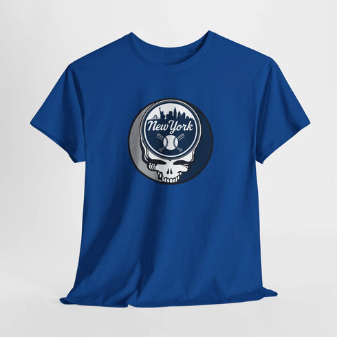Grateful Dead - New York Yankees Classic Stealie Tshirt - StealieShop