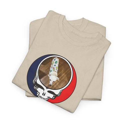 Custom Dog Stealie Unisex Grateful Dead T-Shirt (118)