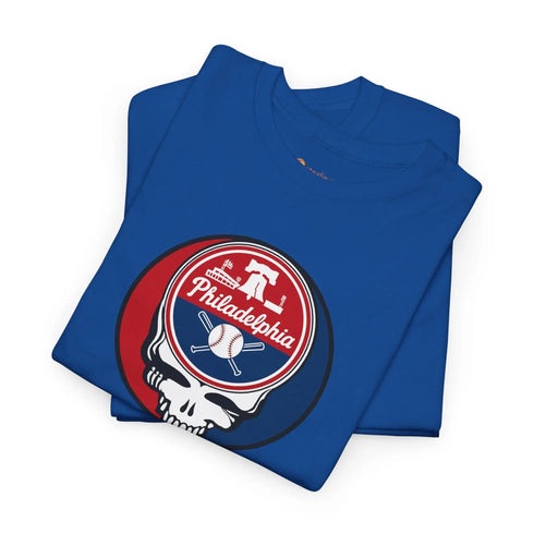Grateful Dead - Philadelphia Phillies Grateful Dead Steal Your Face T-Shirt - MLB - StealieShop