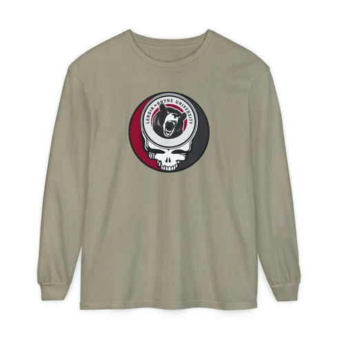 Grateful Dead - Lenoir-Rhyne University Garment-Dyed Long Sleeve T-Shirt - StealieShop