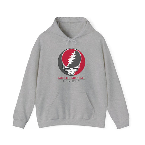 Montclair State University Grateful Dead Hoodie - Hooded Sweatshirt - MSU - StealieShop