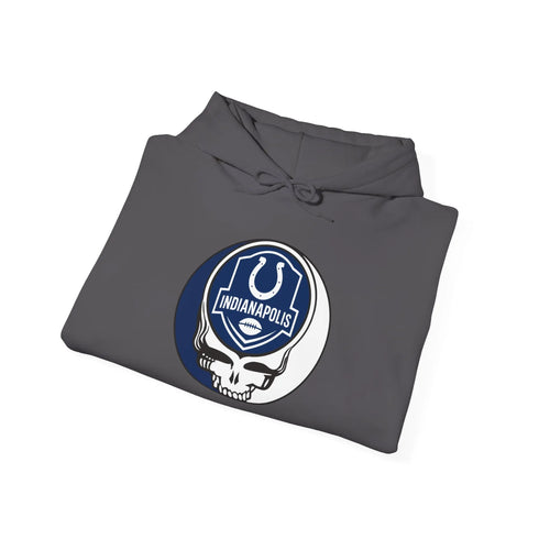 Grateful Dead - The Gridiron Collection: Indianapolis Edition Stealie Grateful Dead Hooded Sweatshirt - StealieShop