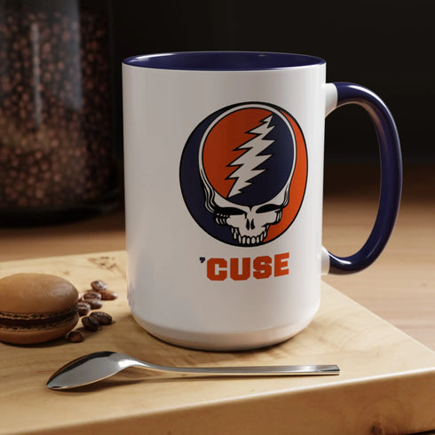 Syracuse University - 'CUSE Grateful Dead Stealie Coffee Mug Printify
