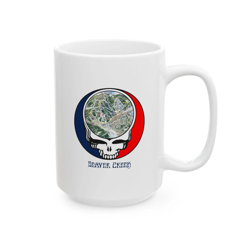 Beaver Creek Trail Map Stealie 15oz Ceramic Mug