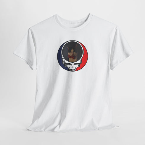 Custom Cat Stealie Unisex Grateful Dead T-Shirt (58)